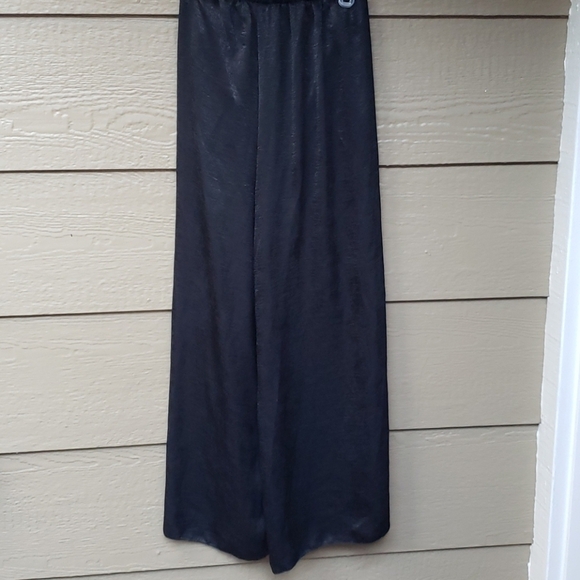 Lani California silky crinkle long slit pants NEW - Picture 8 of 8
